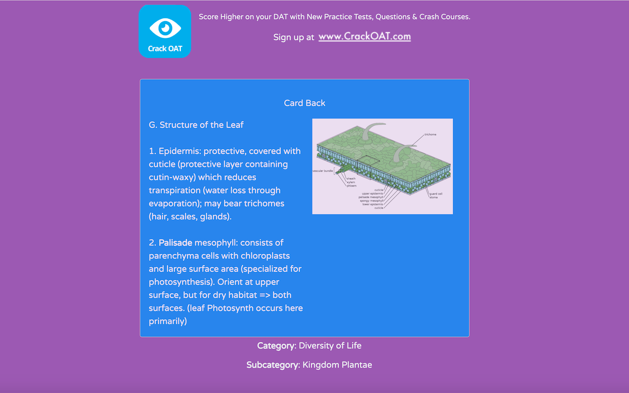 Optometry Admission Test - Crack OAT (Bio)截图1
