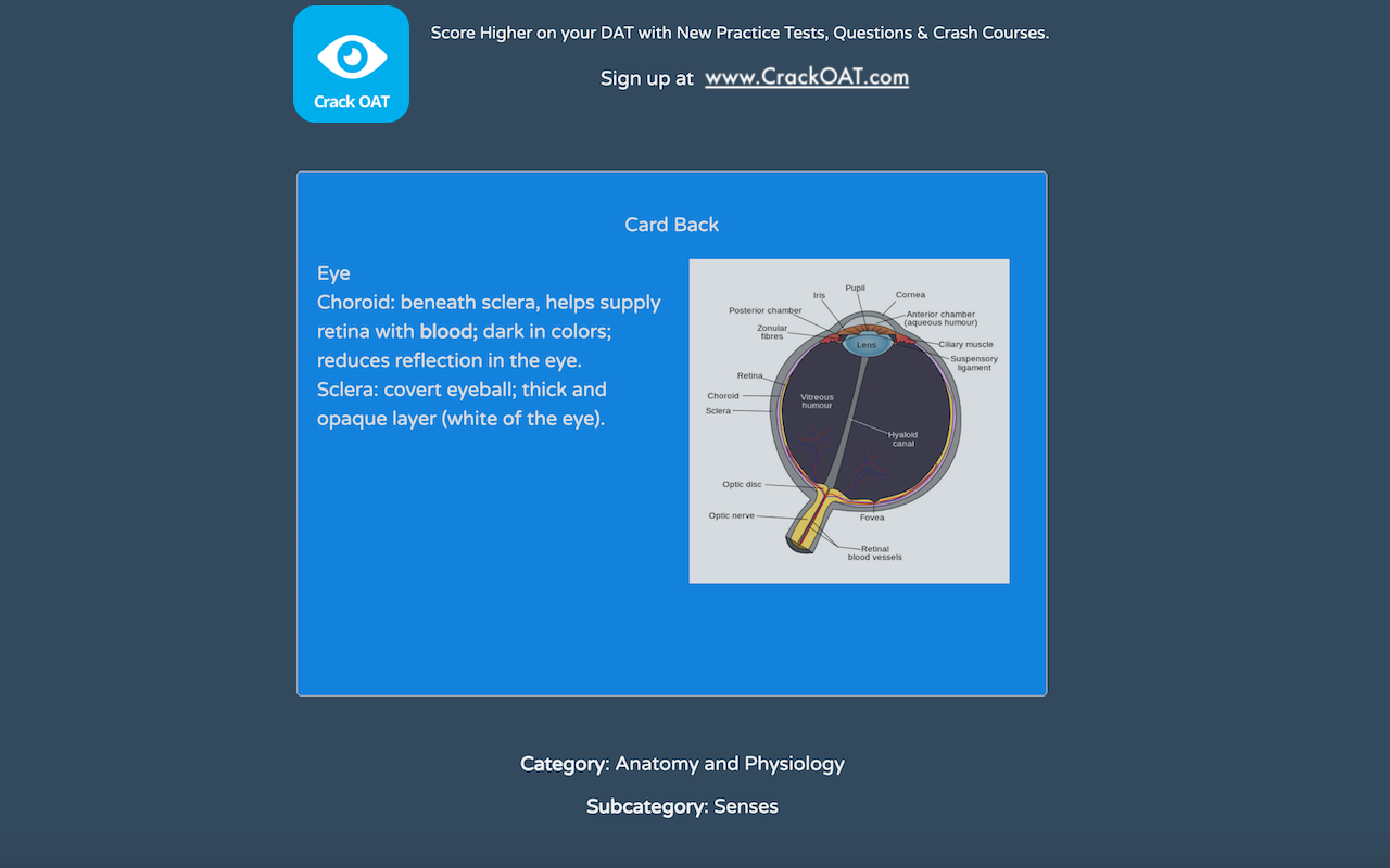 Optometry Admission Test - Crack OAT (Bio)截图5