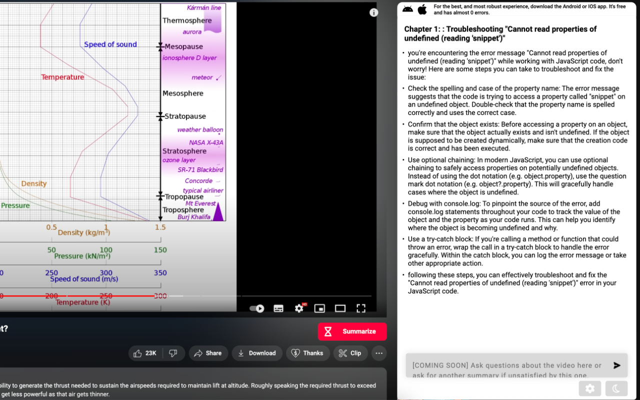 VidSummize - AI YouTube Summary with Chat GPT截图4