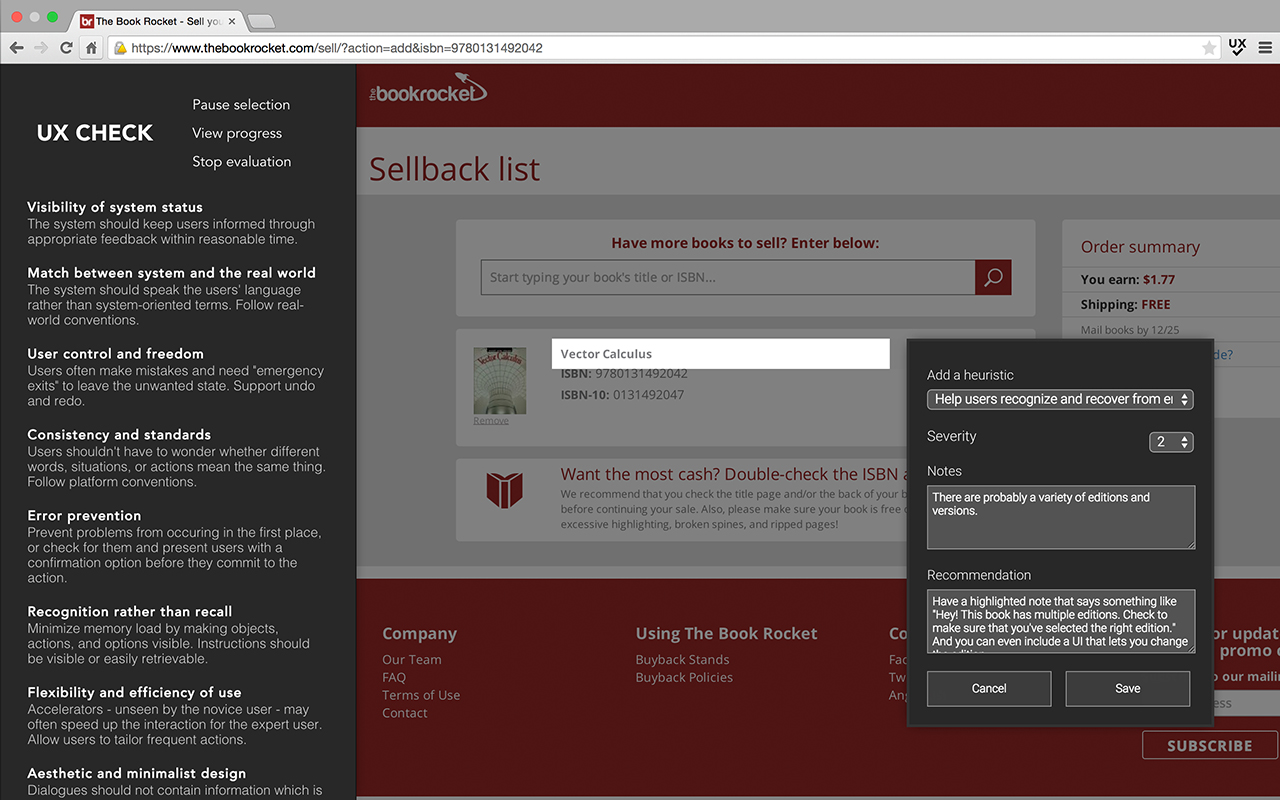 UX Check截图3