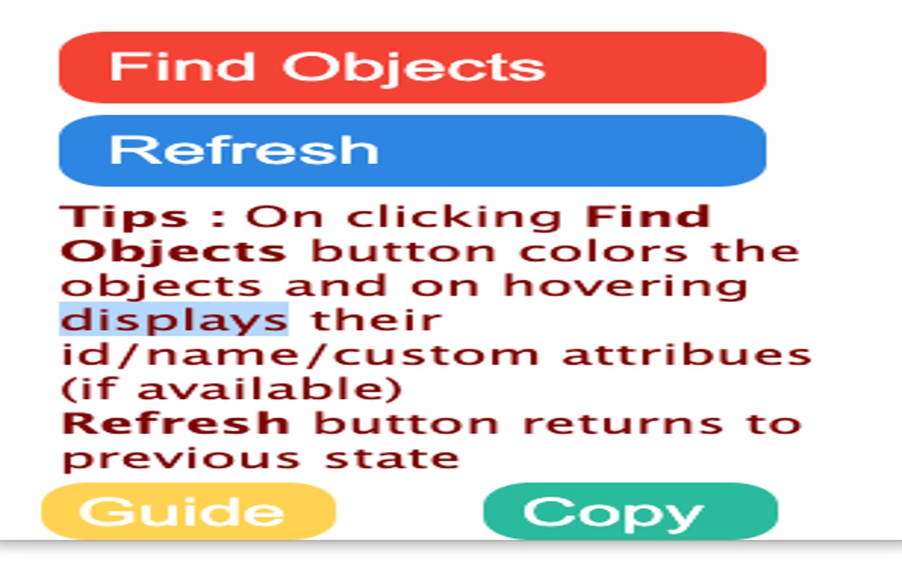 WebDriver Object Finder - Custom截图1