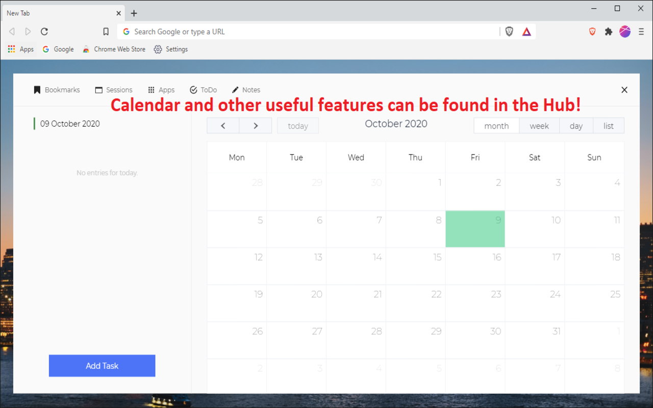 Brave Browser - New Tab Theme截图5