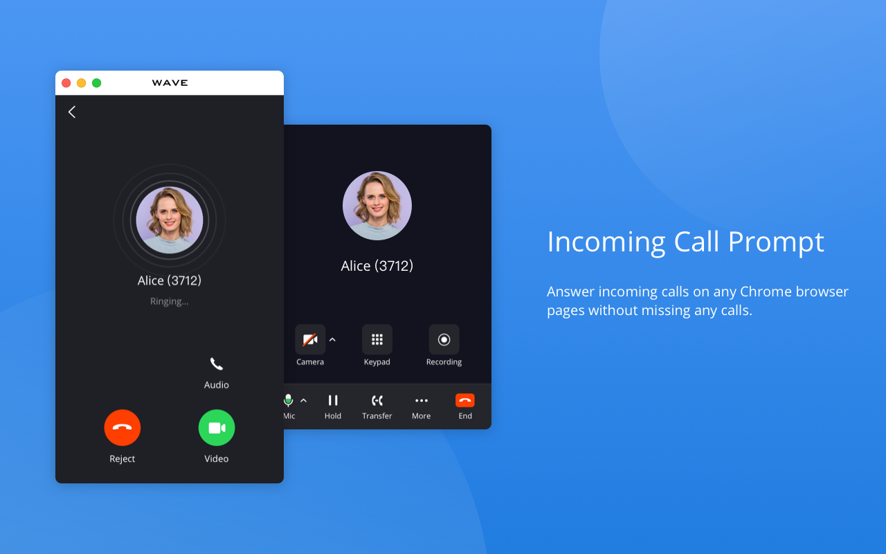 Grandstream Wave for Chrome截图3