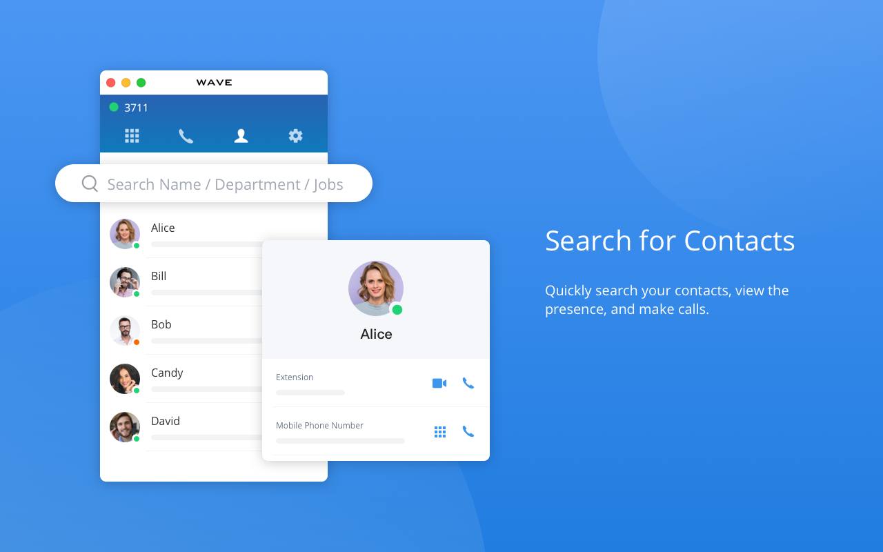 Grandstream Wave for Chrome截图4