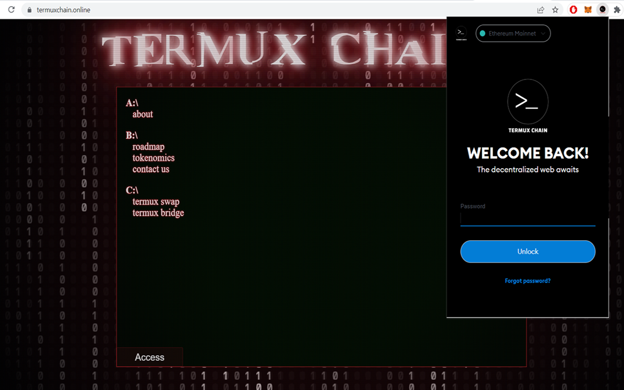 Termux WALLET截图1