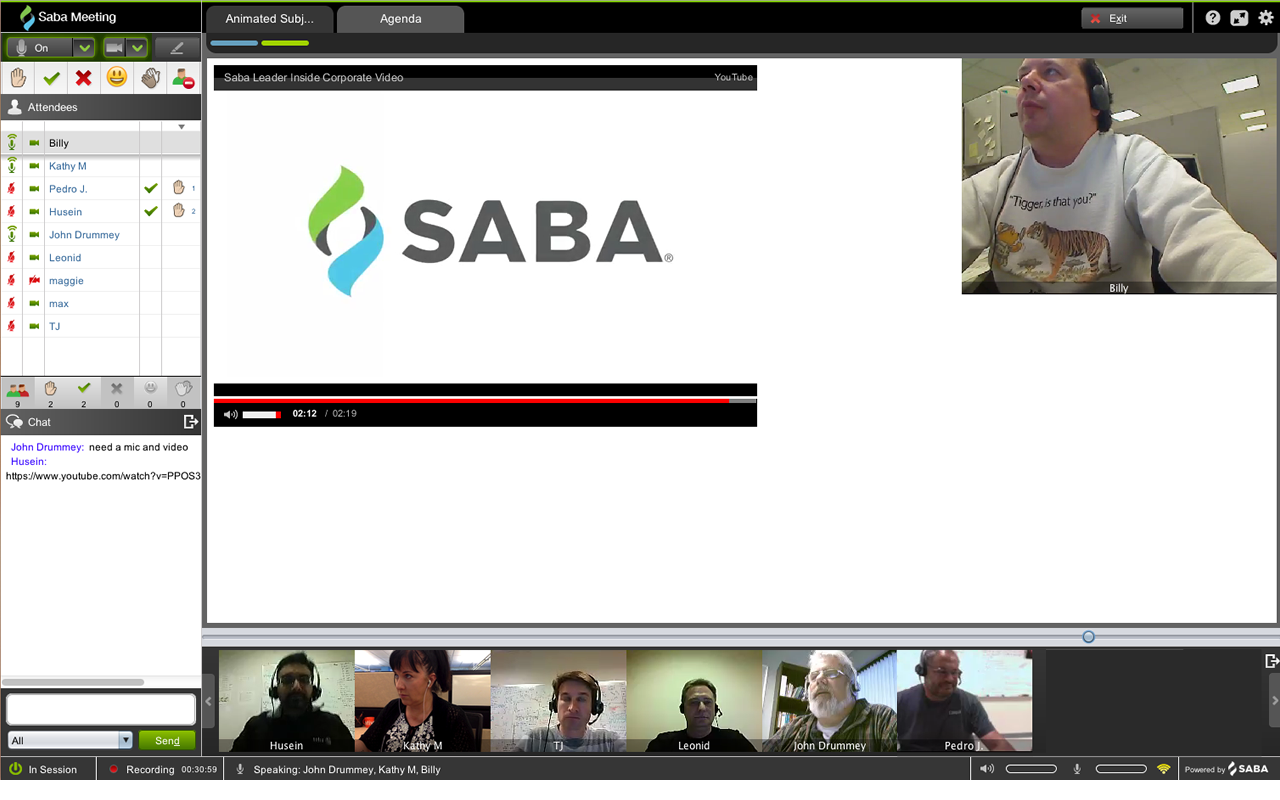 Saba Meeting Chrome Connector截图4