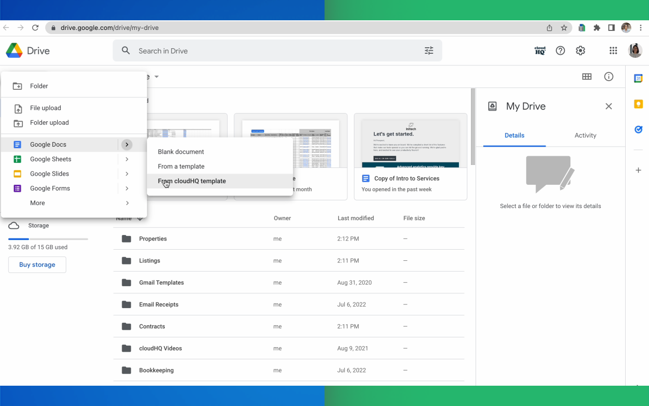 Templates for Google Docs™ by cloudHQ截图3
