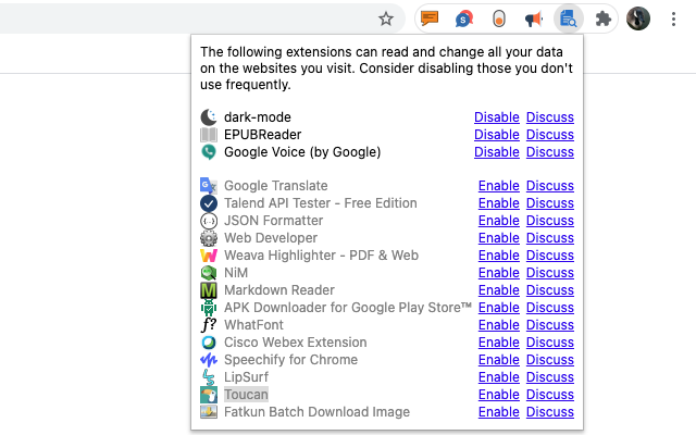 Extension Auditor截图1
