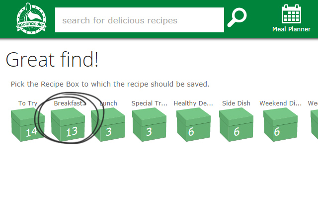 spoonacular recipe saver截图3