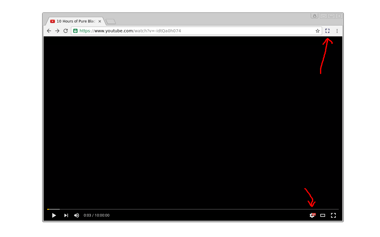 YouTube Toggle Fullscreen截图1