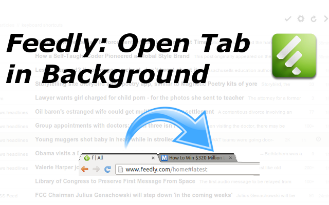 Feedly Background Tab截图1