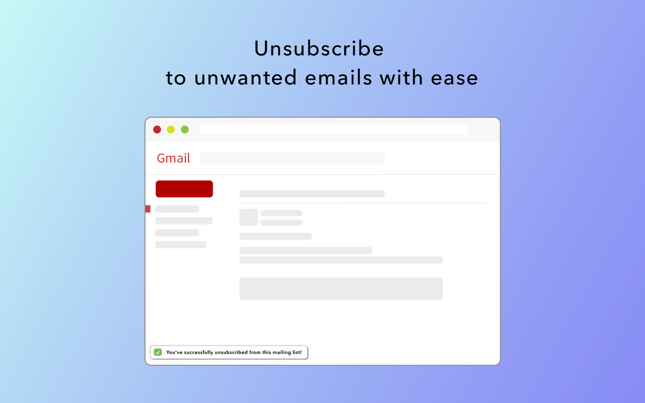 Gmail Unsubscribe截图2