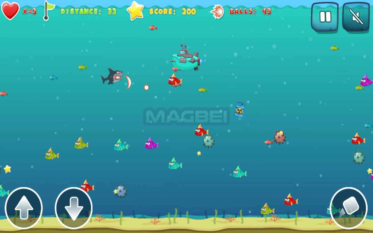 Mad Shark 游戏 - 离线运行截图3