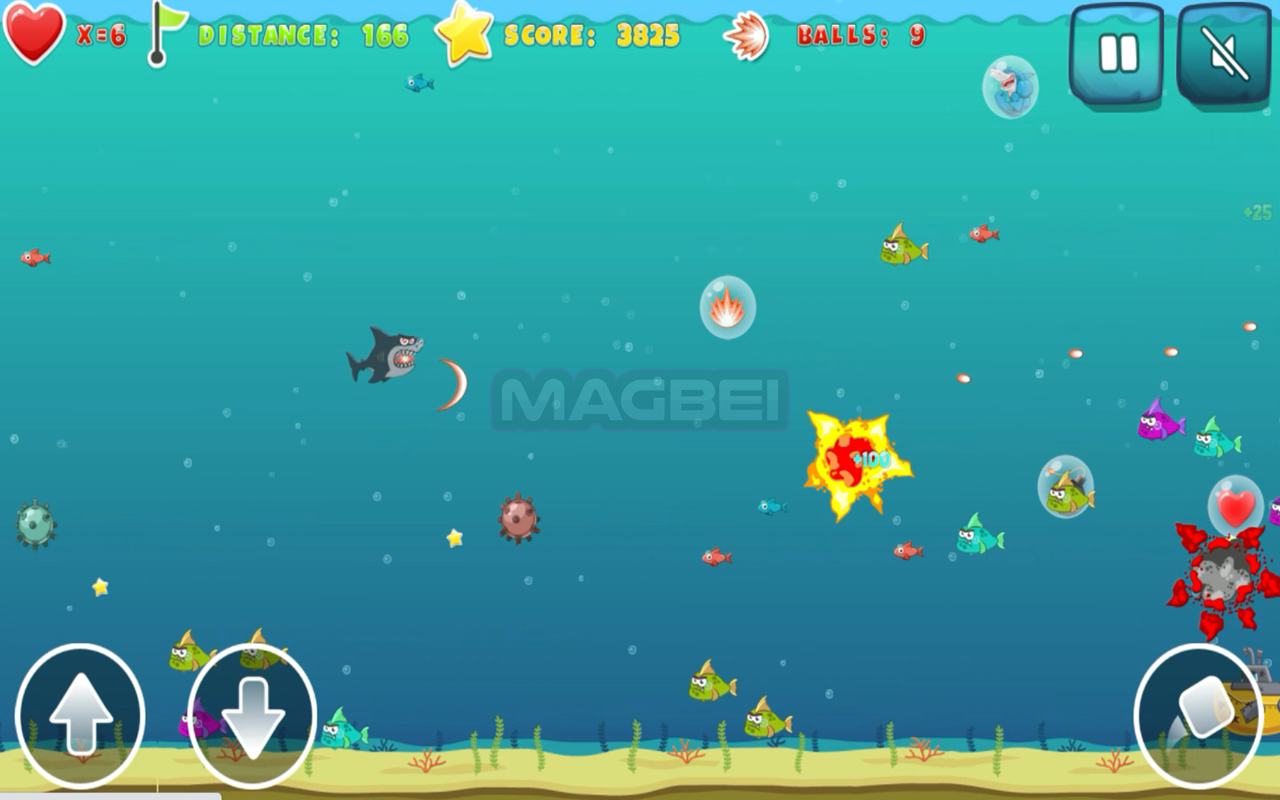 Mad Shark 游戏 - 离线运行截图4