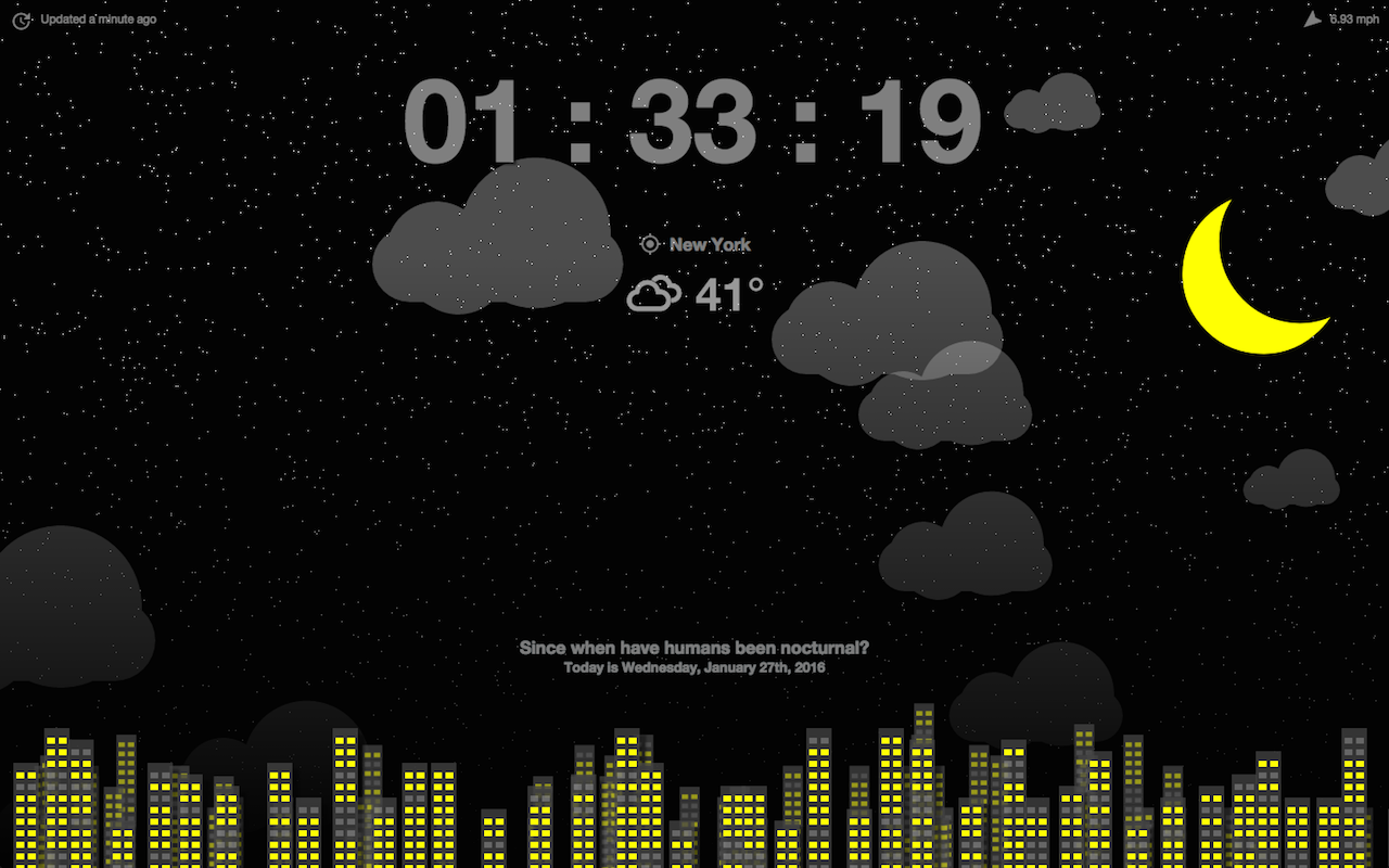 Current Weather - New Tab截图1