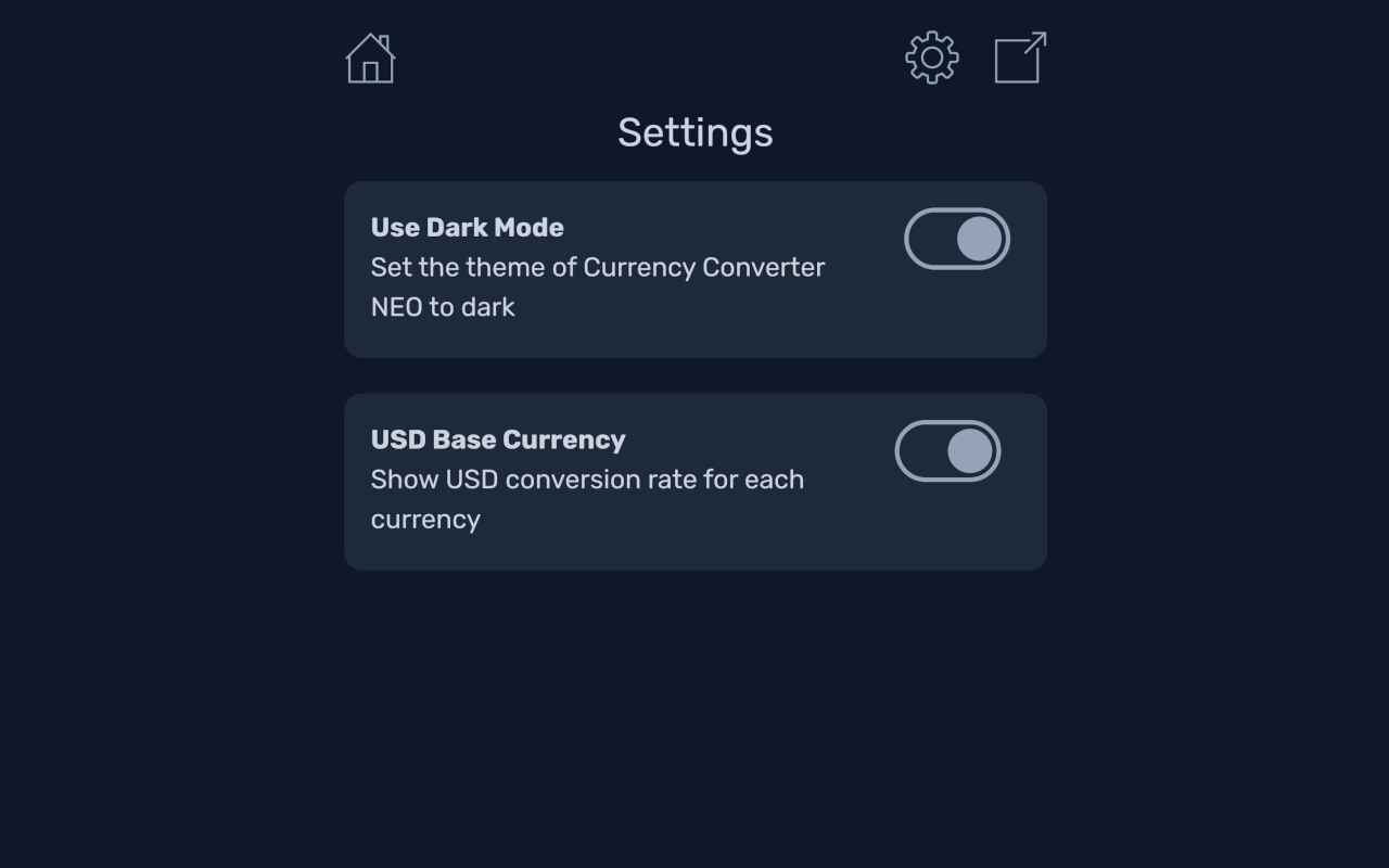 Currency Converter - NEO截图1