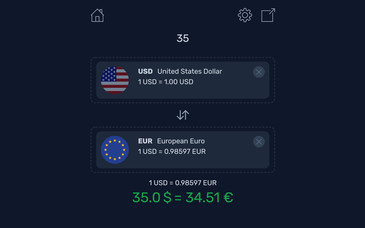 Currency Converter - NEO截图3