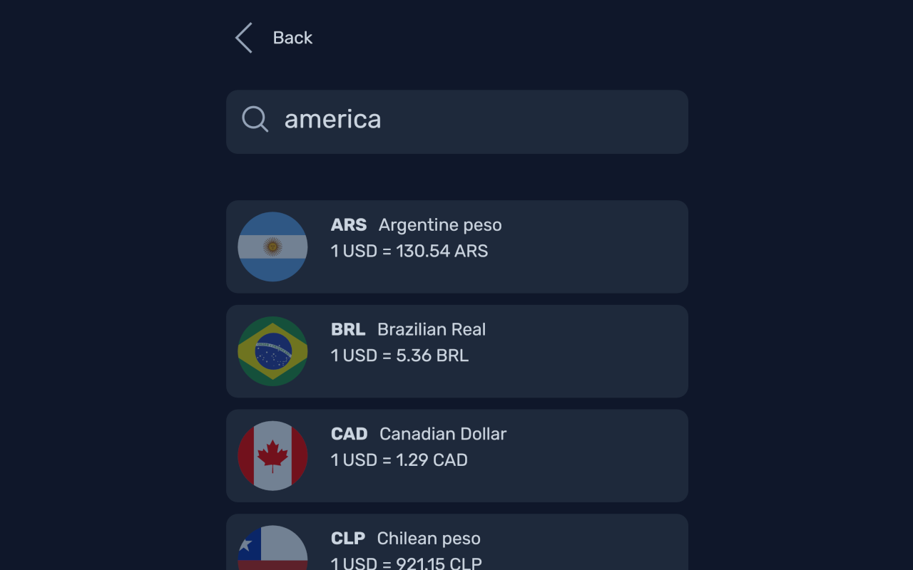 Currency Converter - NEO截图4