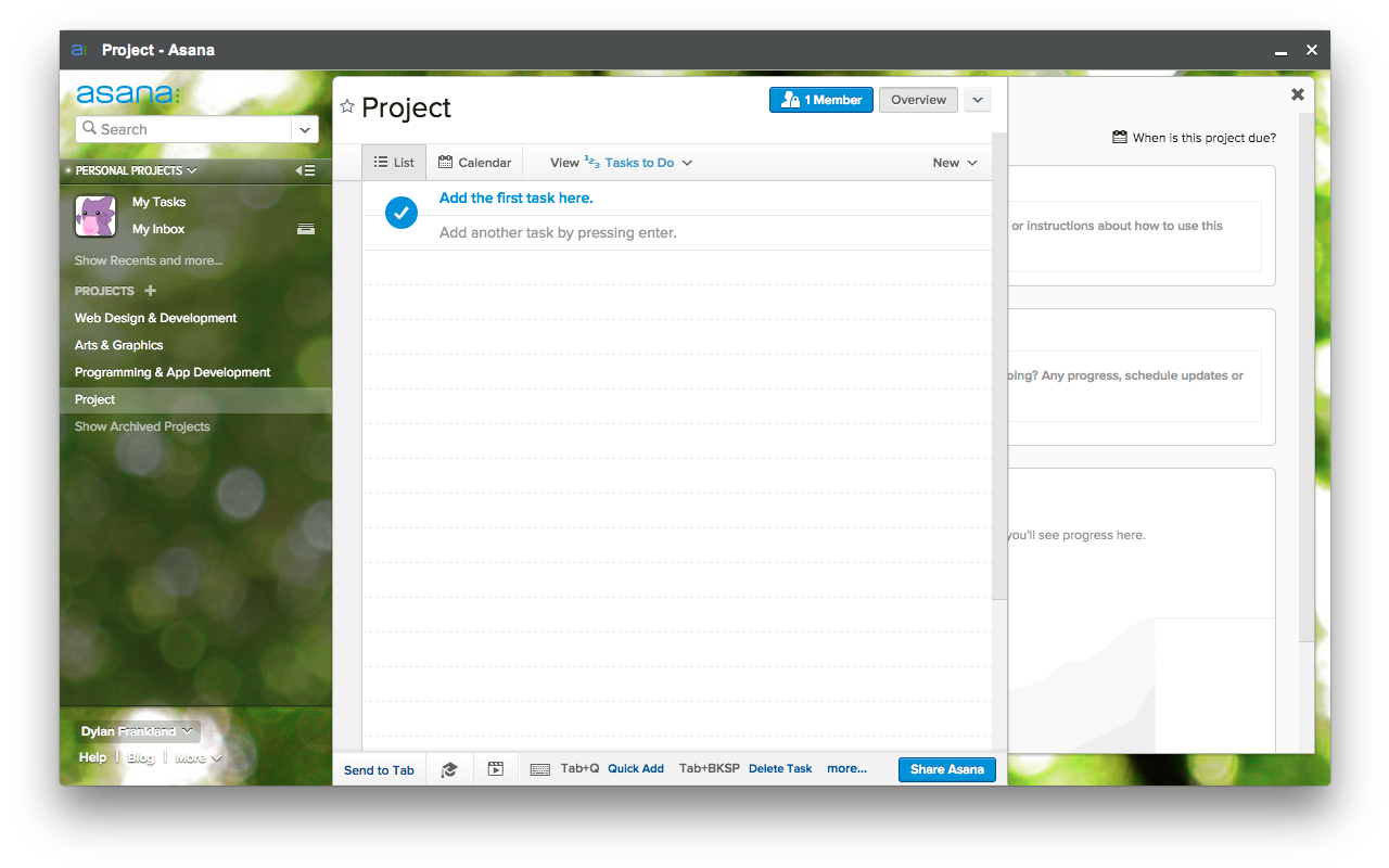 Panel View for Asana截图2