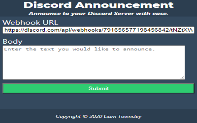 Discord Announcer截图1