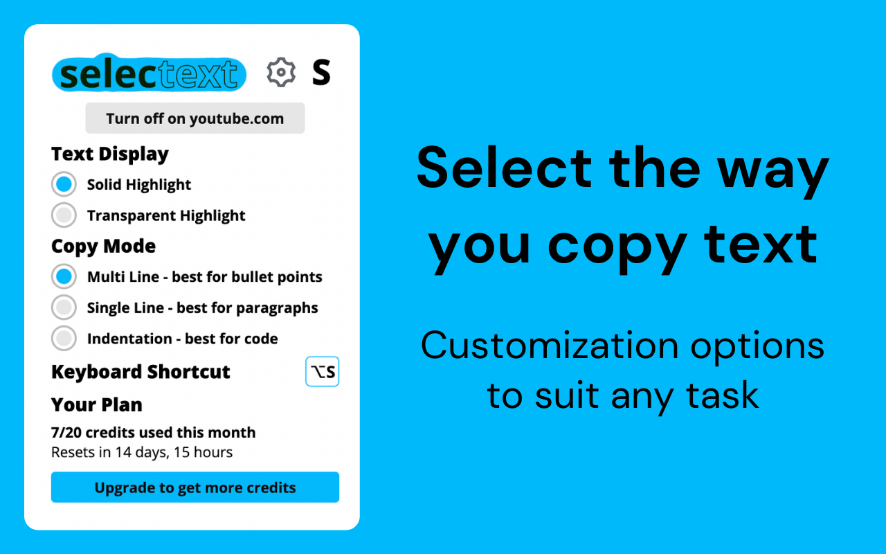 Selectext: Copy Text from Videos截图2