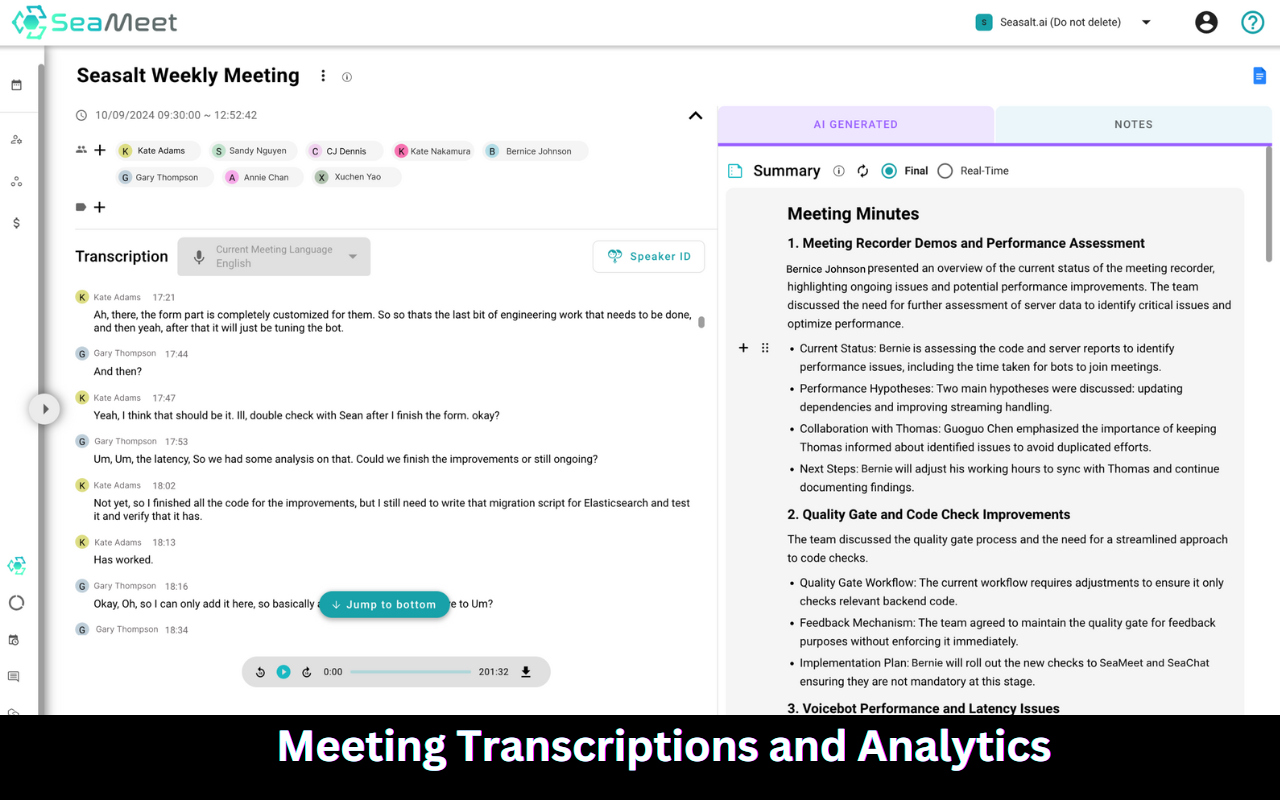 SeaMeet: Take ChatGPT Meeting Note Real-Time截图4
