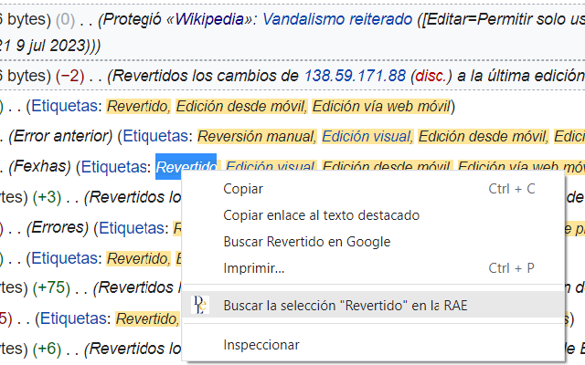 Diccionario RAE en bocadillo截图3