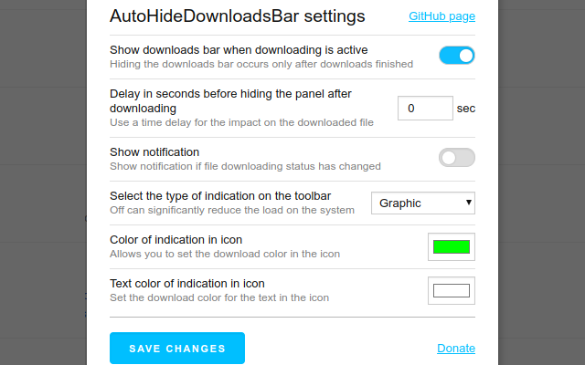 AutoHideDownloadsBar截图2