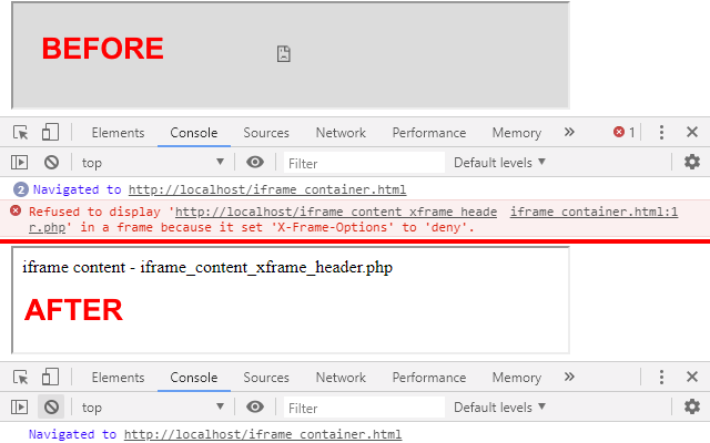 Ignore X-Frame headers截图1