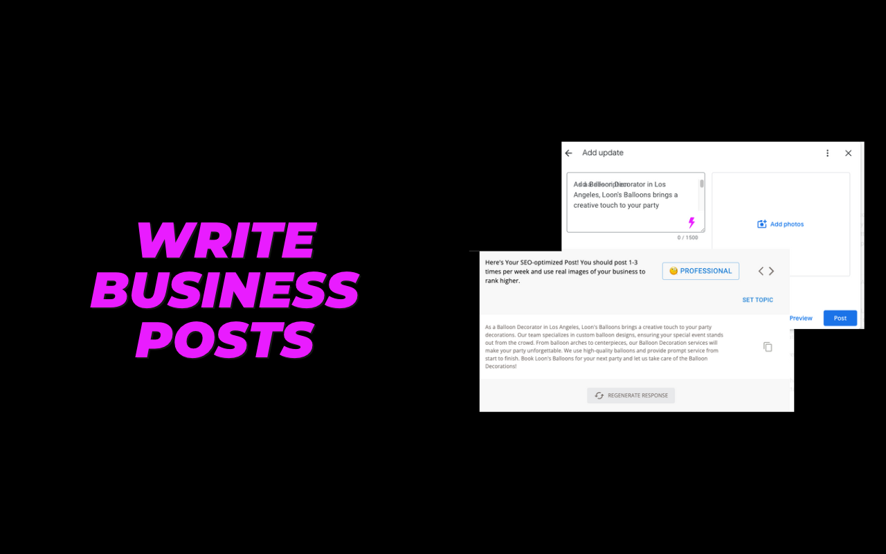 ProfilePro - AI SEO Tool for Google Business Profile SEO截图4