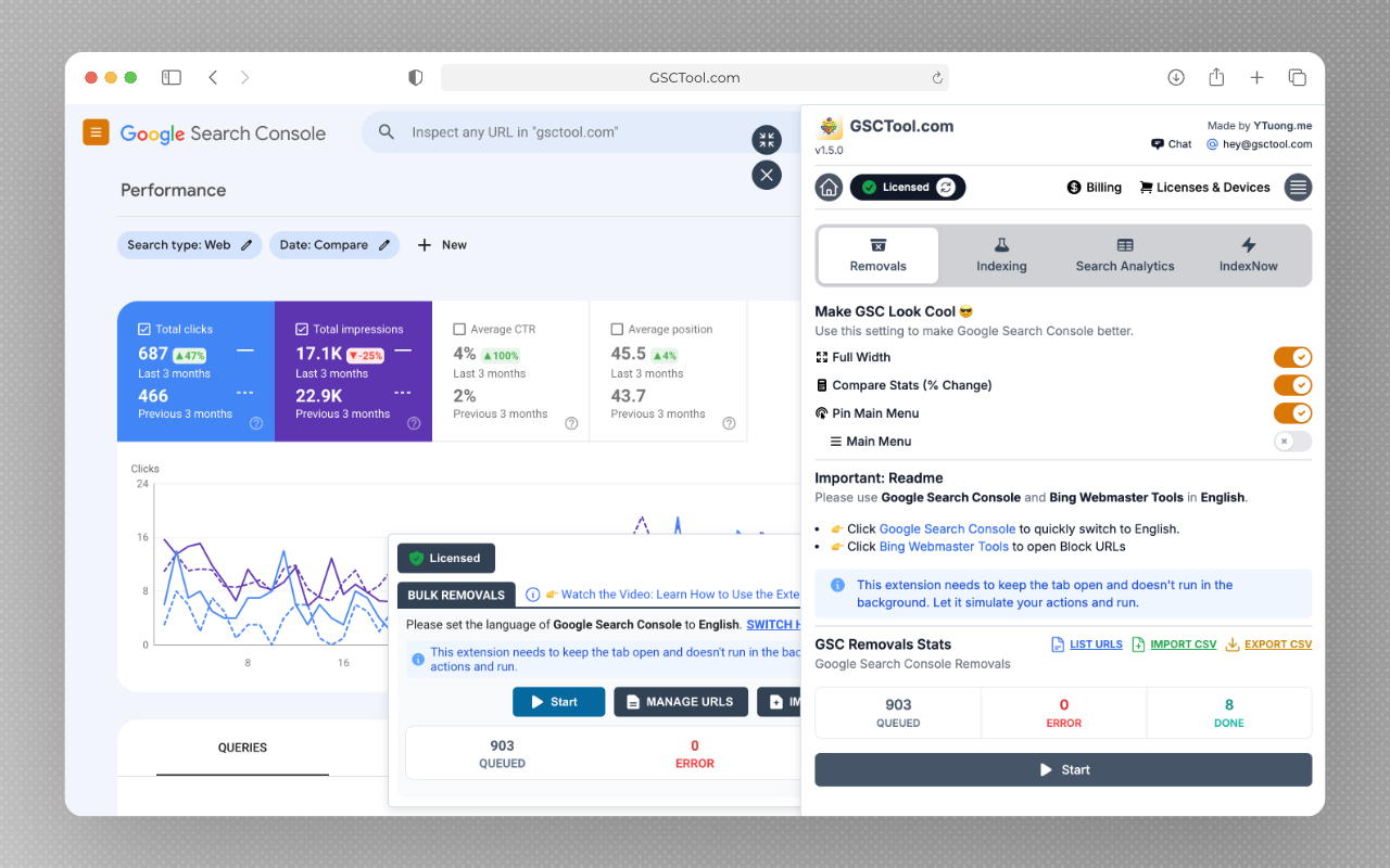 Google Search Console & Bing Webmaster Tools截图2