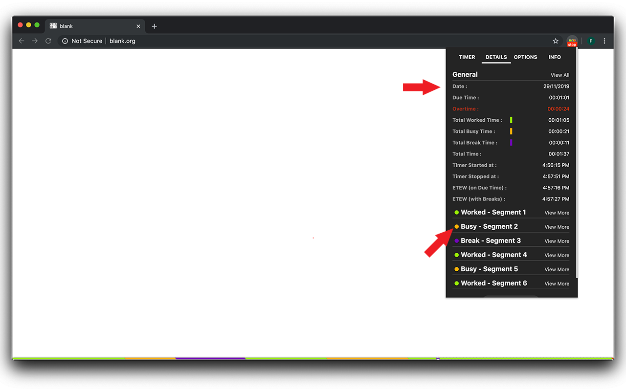 Worktime Progressbar & Timer截图1