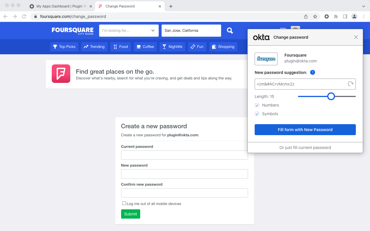 Okta Browser Plugin截图1