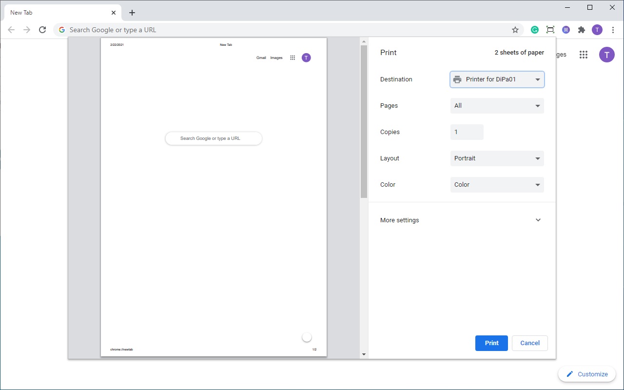 Dispatcher Paragon Chrome Print截图1
