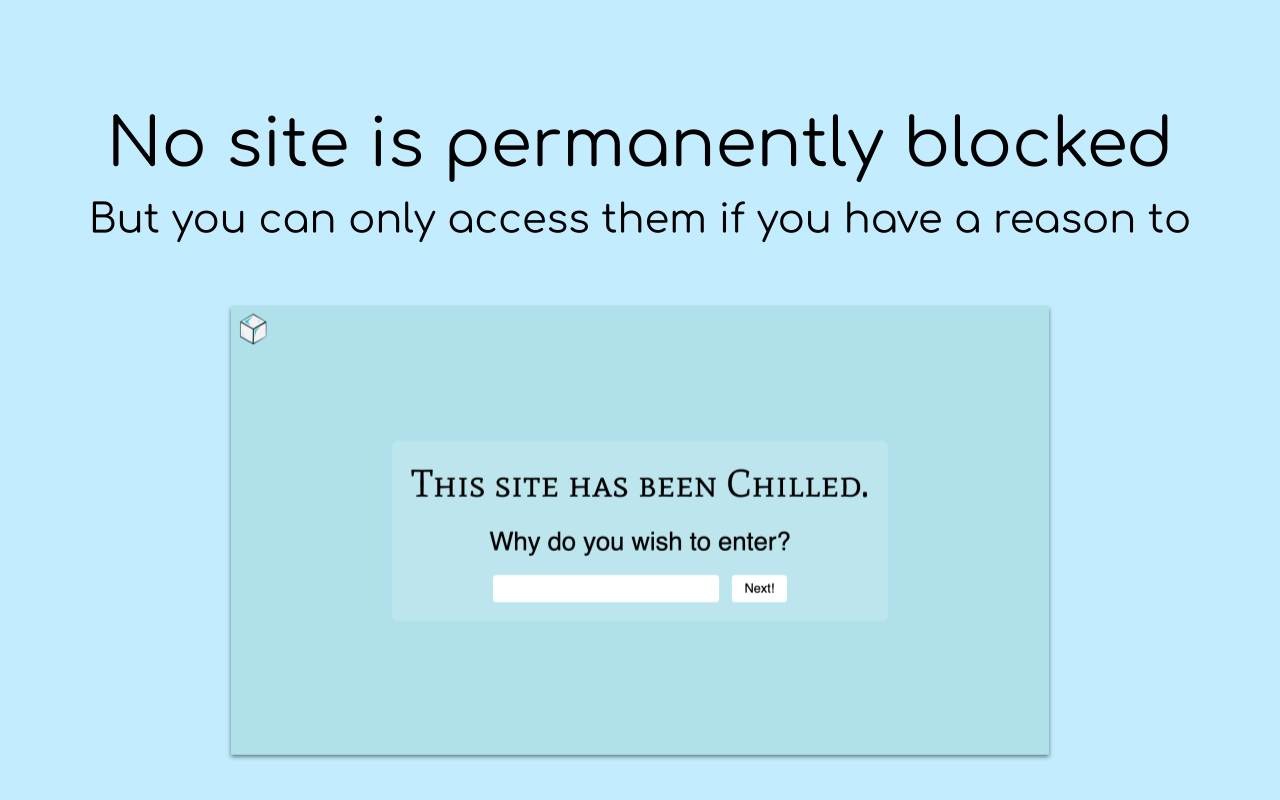 Chill - Site Blocking, Improved截图1