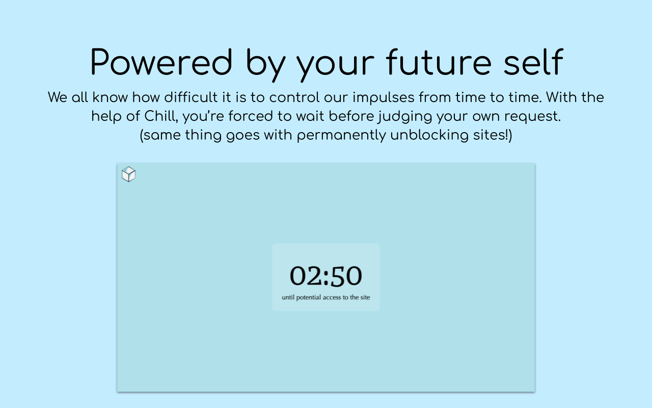Chill - Site Blocking, Improved截图2