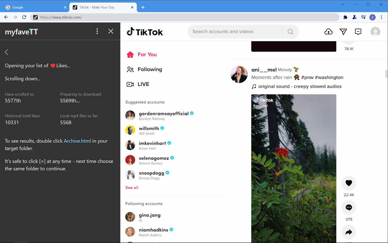 myfaveTT - download all TikToks you've loved截图3