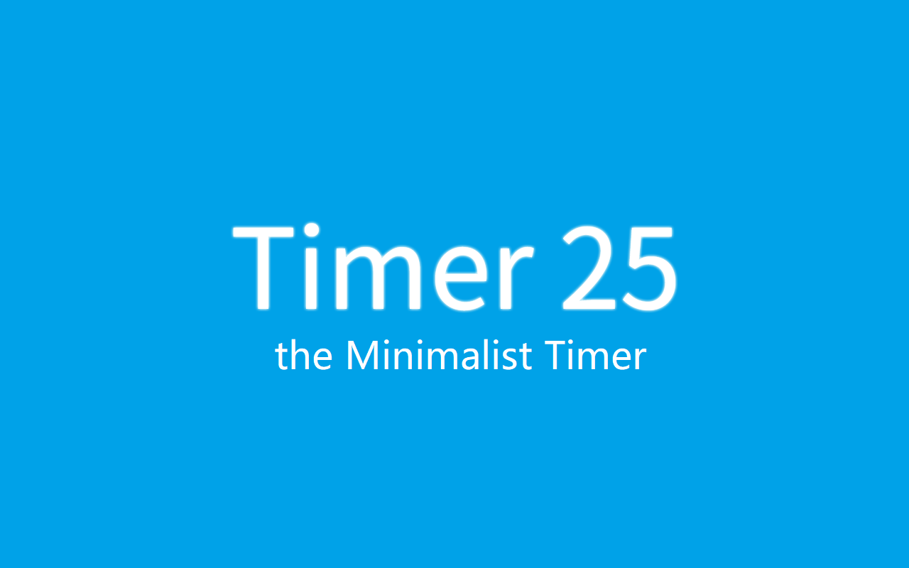 Timer 25: 极简计时截图3