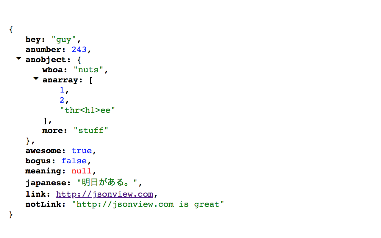 JSONView截图1