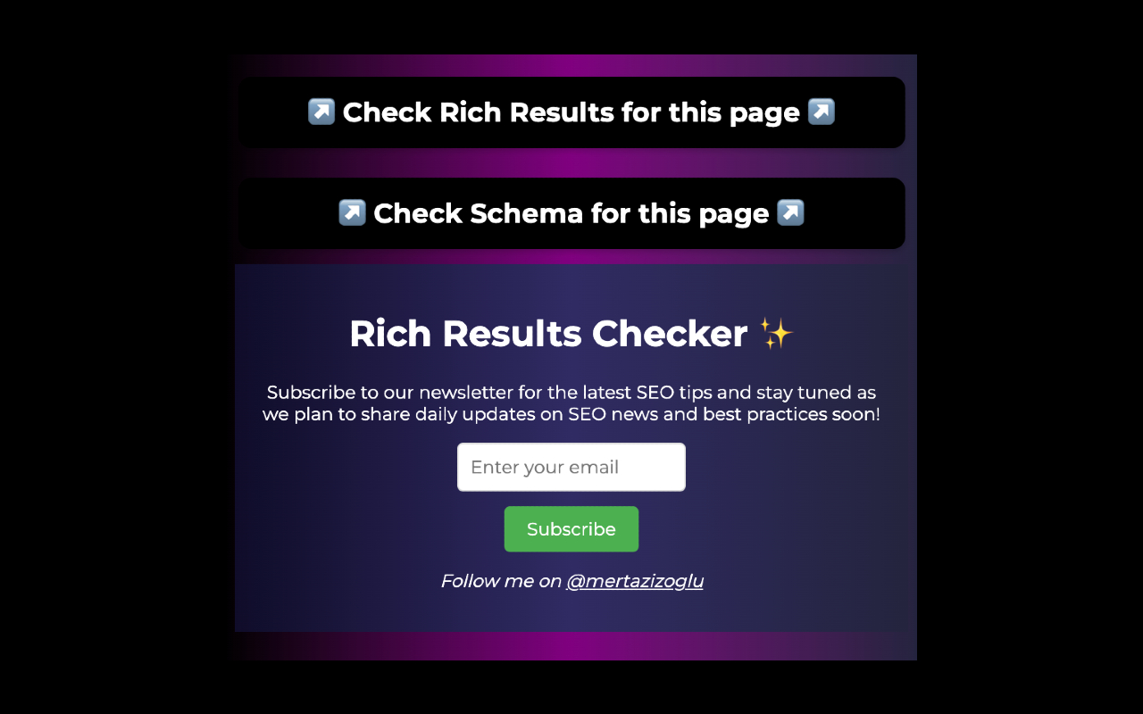 Rich Results - Structured Data Test Plugin截图2