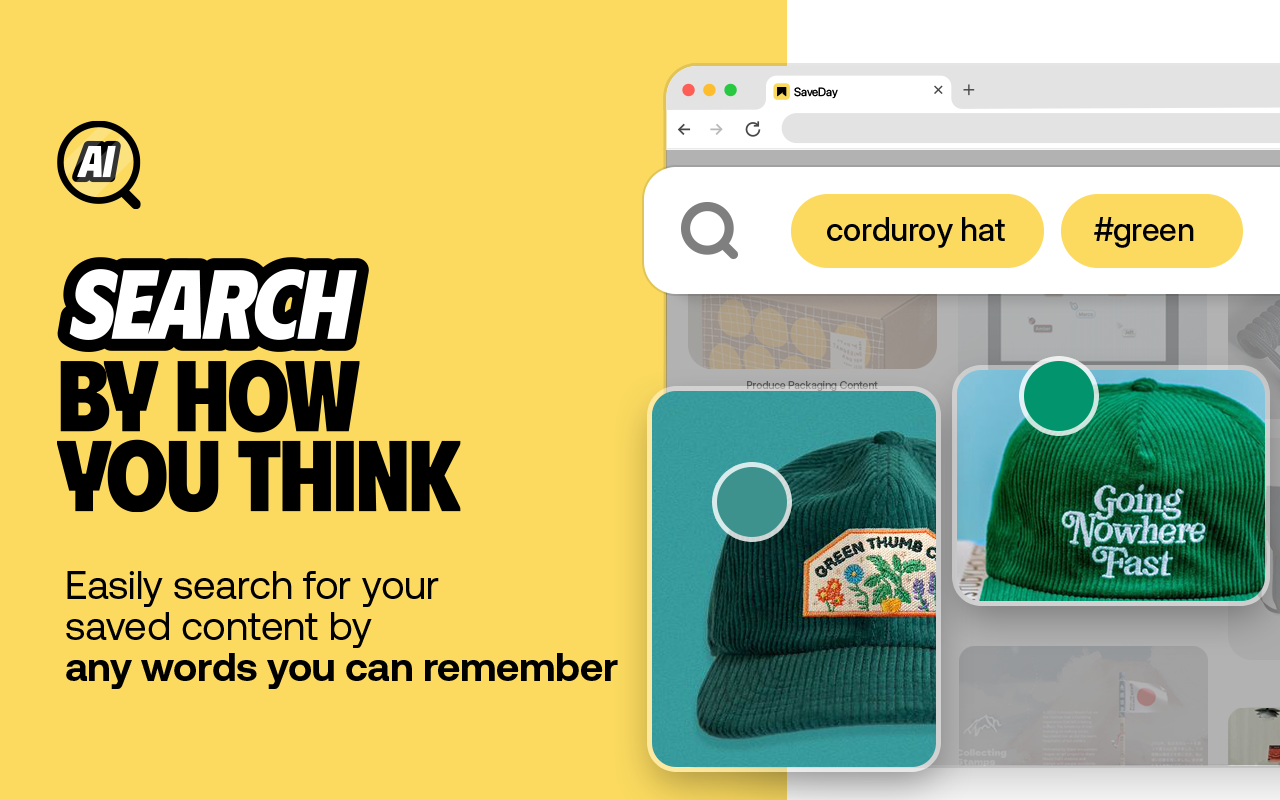 SaveDay - AI Bookmark Manager截图1