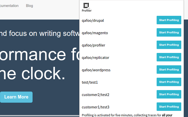 Tideways Profiler截图1