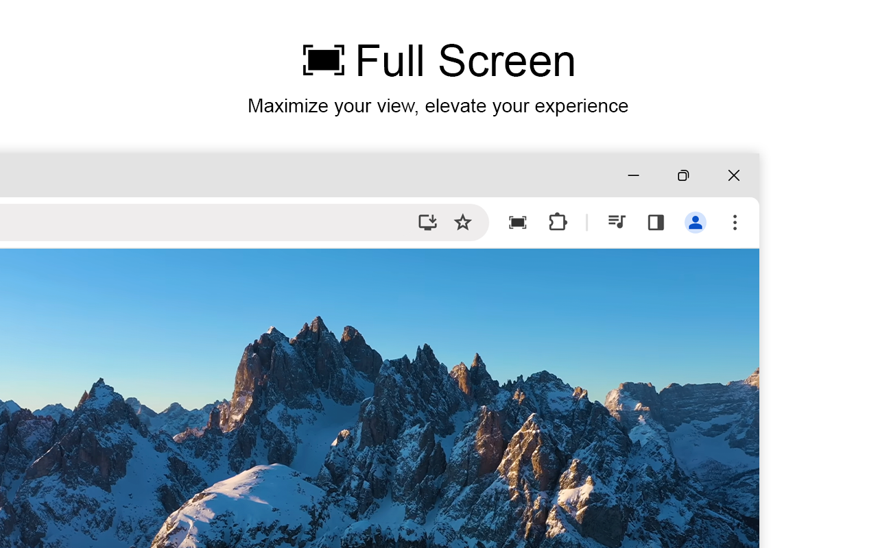 Full Screen for Google Chrome截图3