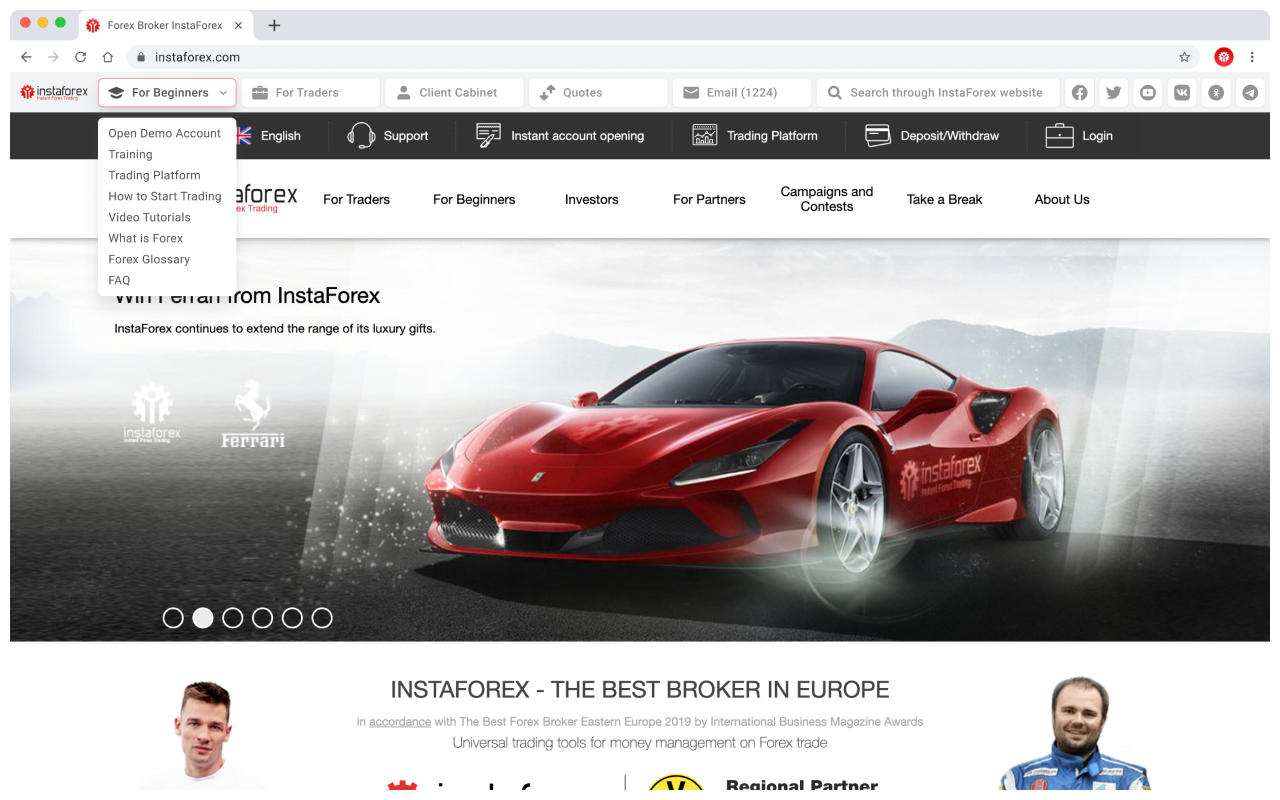 InstaForex Toolbar截图3