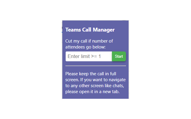 Teams Call Manager截图1