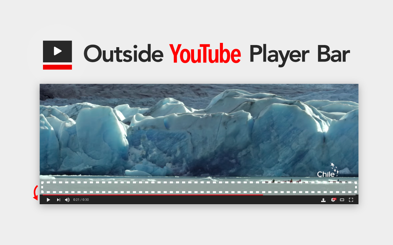 Outside YouTube Player Bar截图3