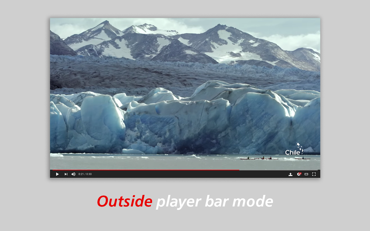 Outside YouTube Player Bar截图4