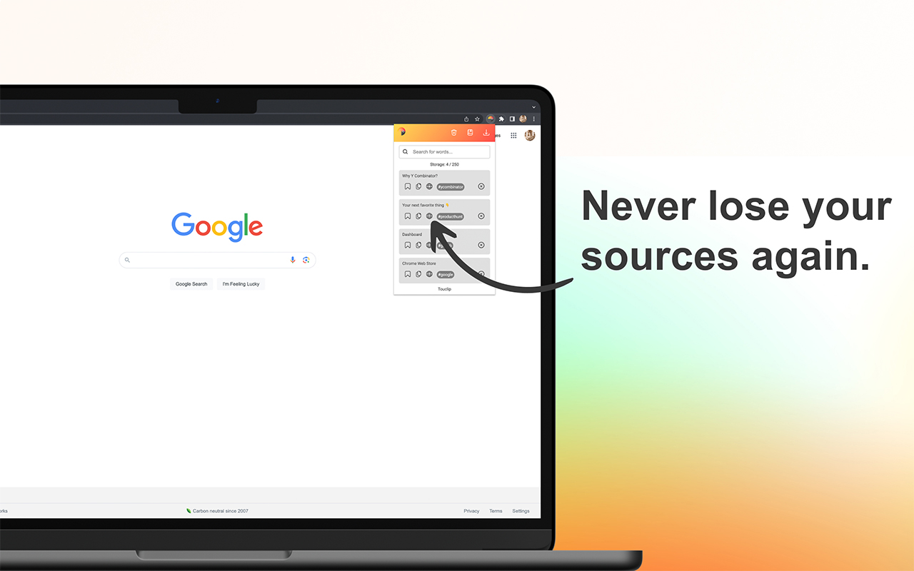 Touclip - A new way to bookmark截图4