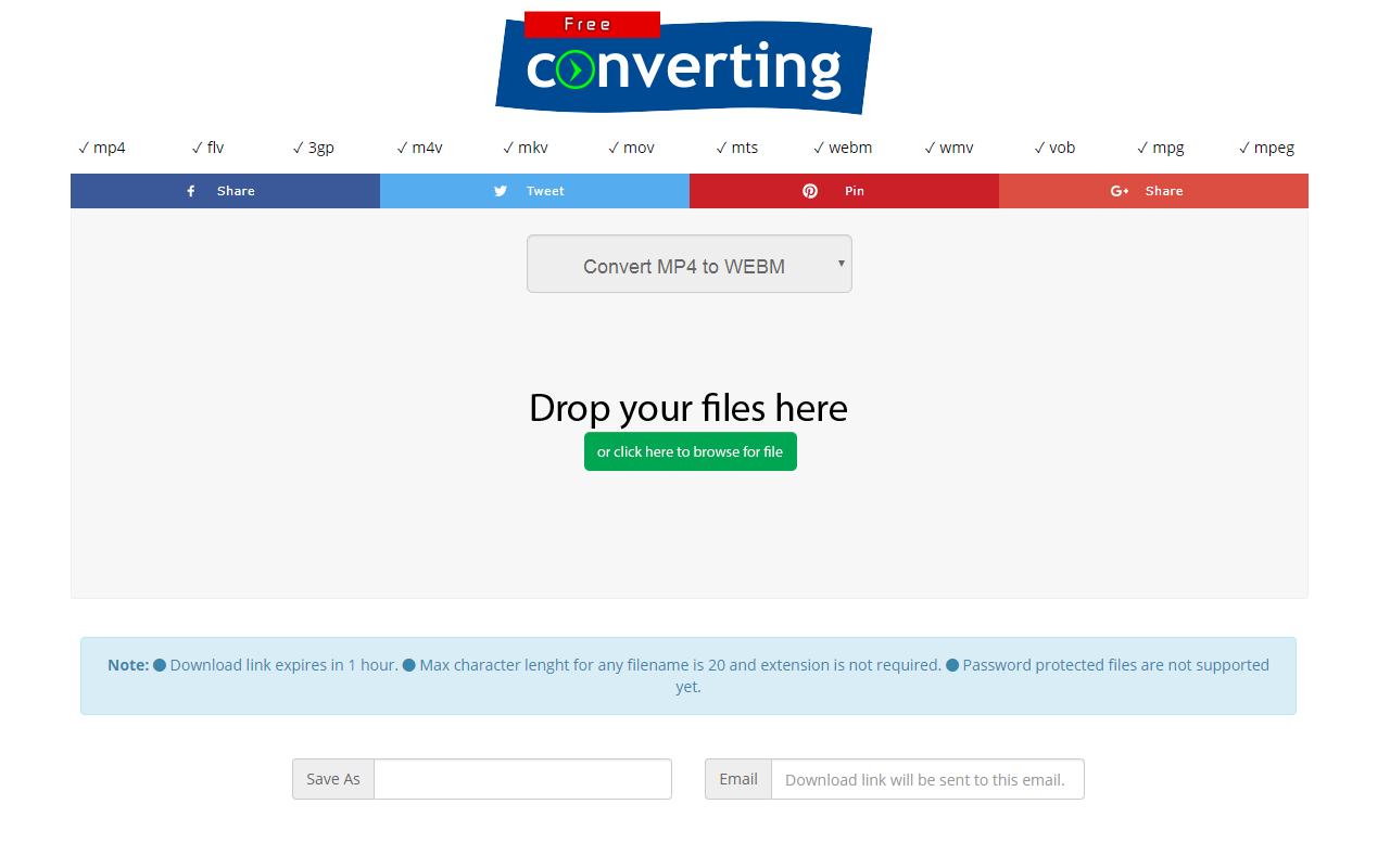 MP4 to WEBM Converter截图1