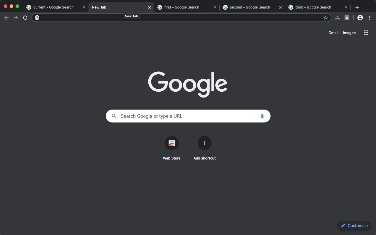 Open Tabs Next to Current截图1